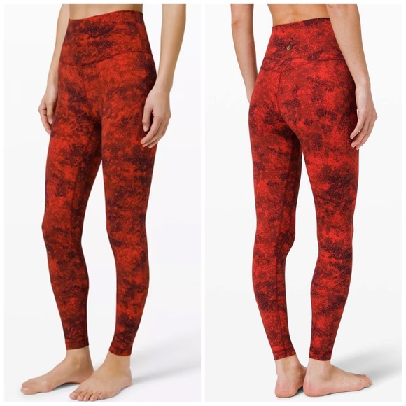 lululemon athletica Pants - LULULEMON • 2021 Align Pant 28" *Lunar New Year in Intricate Oasis Love • 4